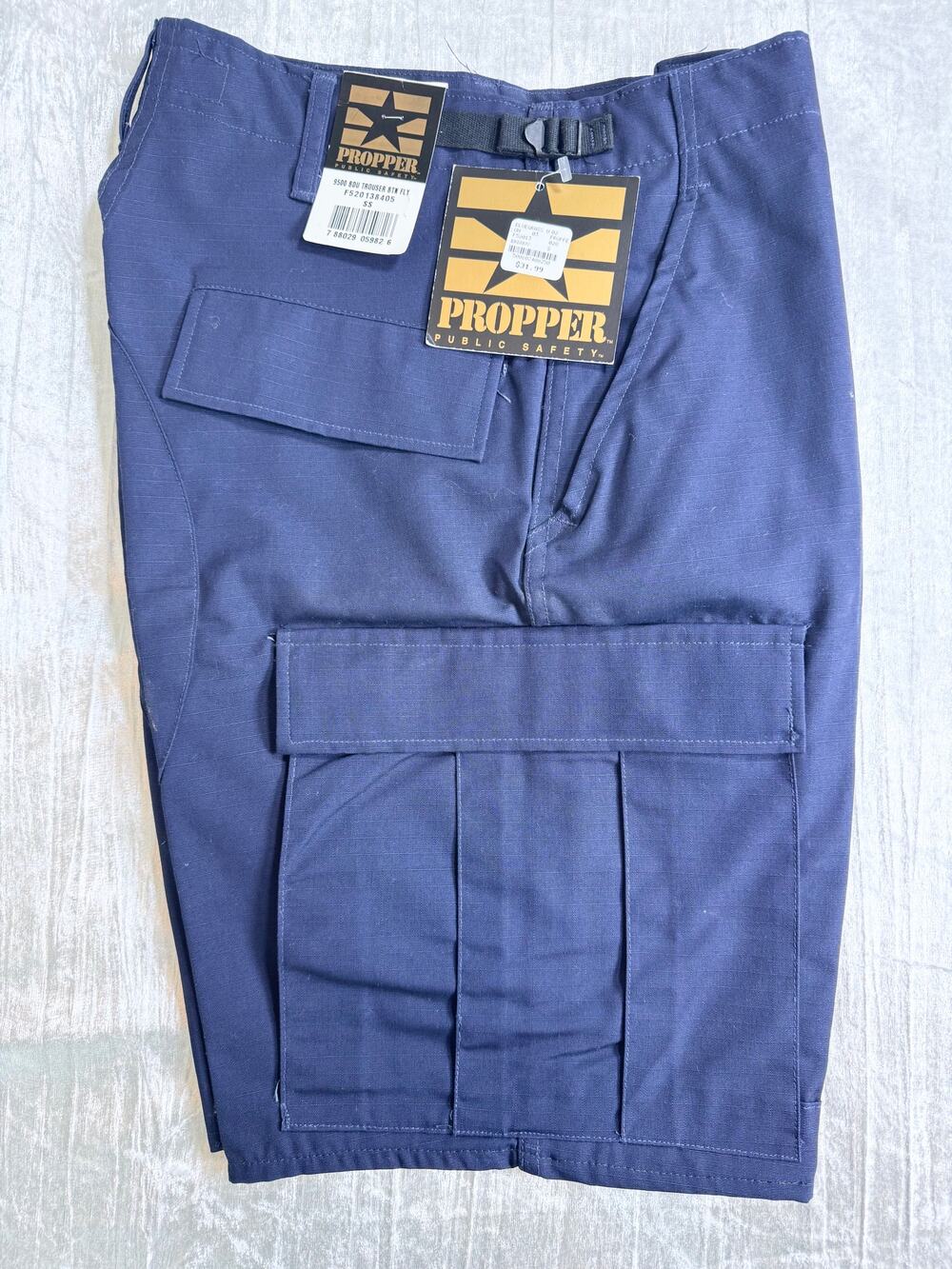 Men's Propper Public Safety BDU Military/Police Button Fly Shorts, Small - NWT